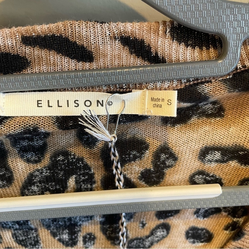 Ellison Leopard Button Cardigan - Picture 5 of 8